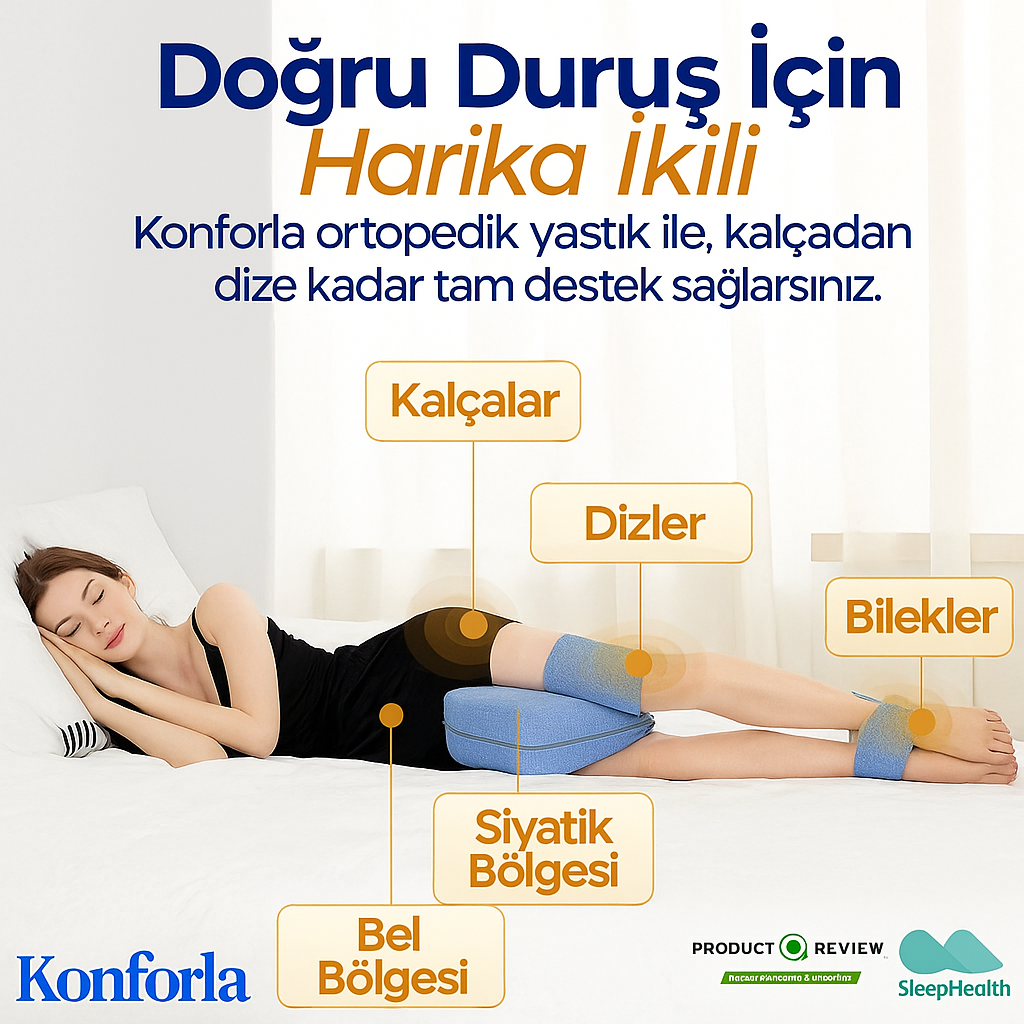 Konforla™ Destekli Diz Yastığı