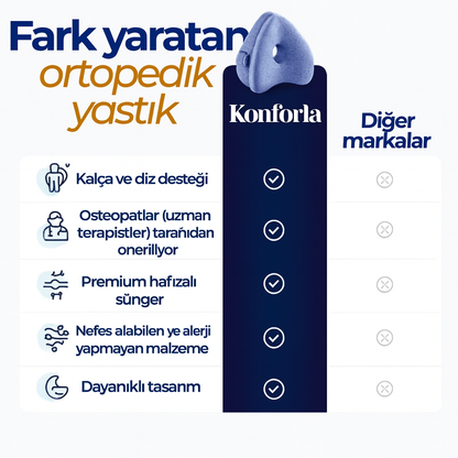 Konforla™ Destekli Diz Yastığı